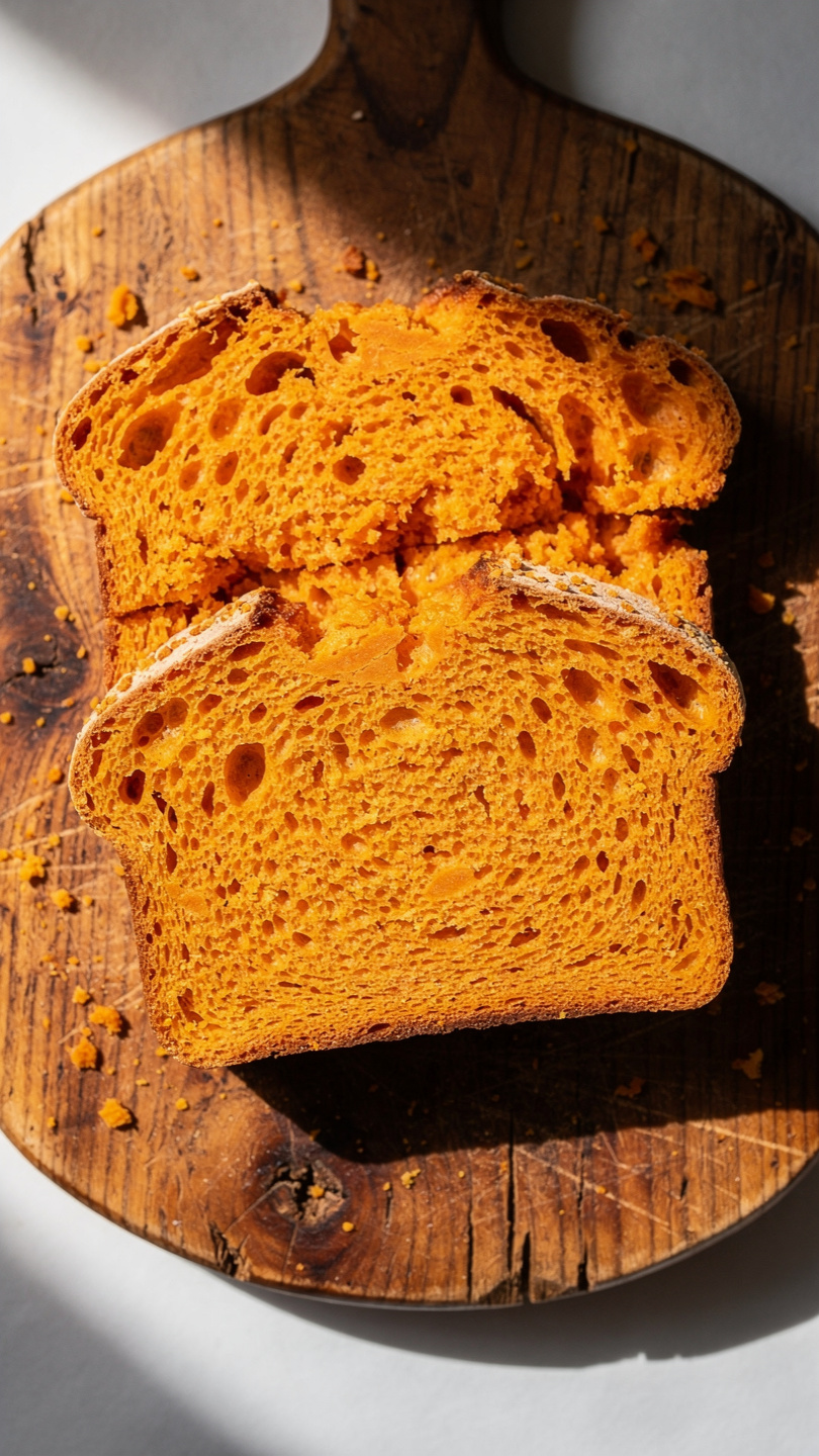 Moist Sweet Potato Bread with Pecans and Oats