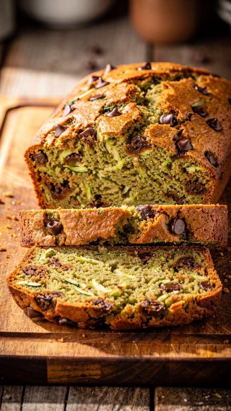 Chocolate Chip Zucchini Banana Bread